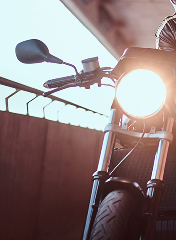 Headlight of motorcycle