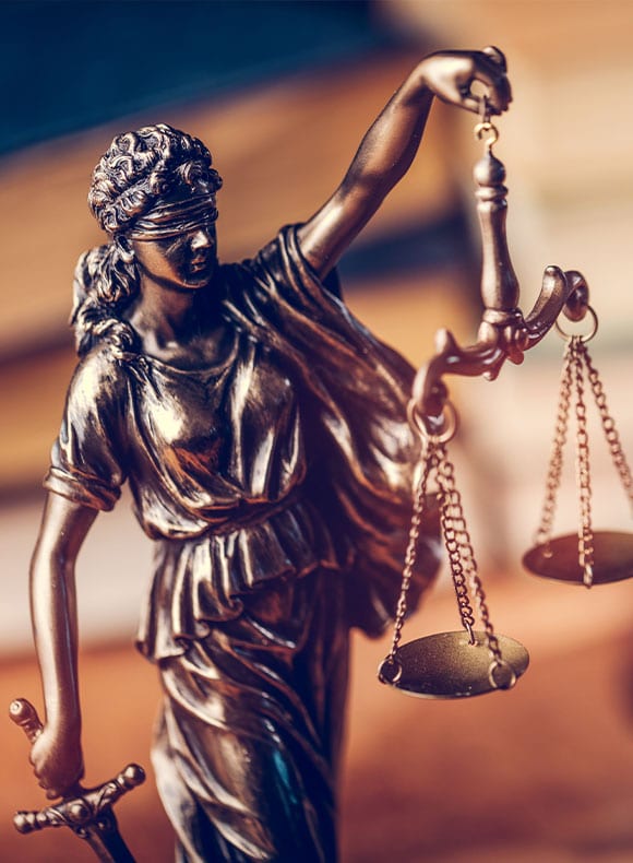 Lady justice holding scales